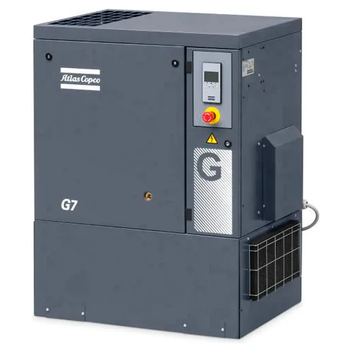 Atlas Copco G7-125, 10 HP, Rotary Screw Comp., Tankless, 125 PSI